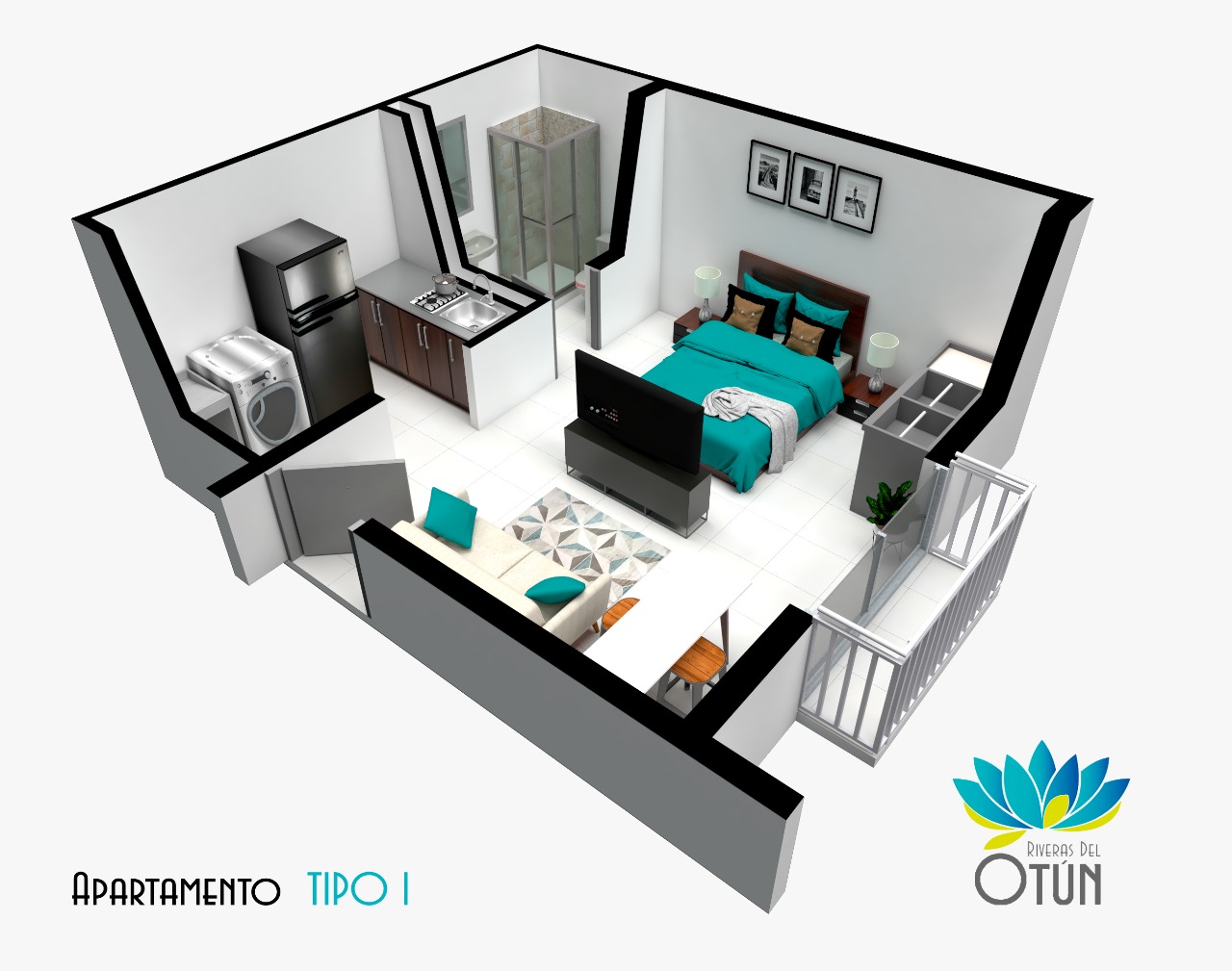 Riveras del Otún - Apto Tipo 1