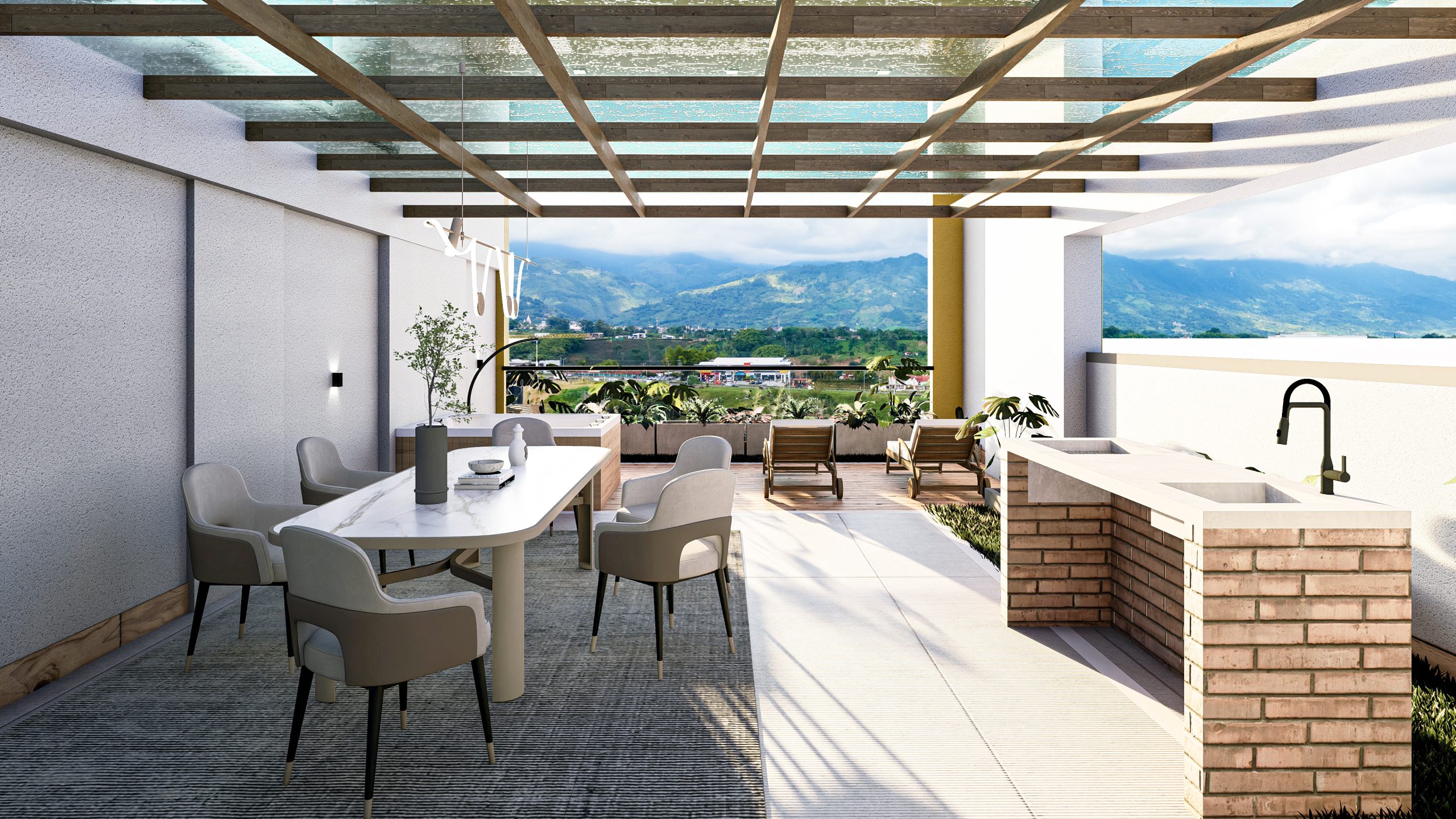 Proyecto sobre planos con posibilidades de rentas cortas ubicado a 300 de Unicentro en Armenias